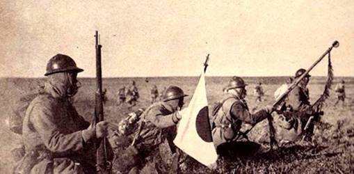 Japanese troops in Manchuria, Nov. 1931