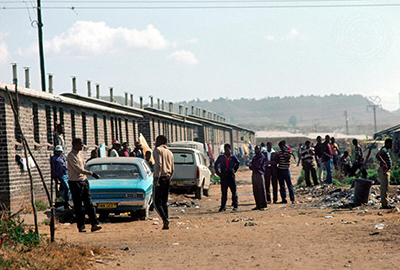 The Black Township of Soweto.